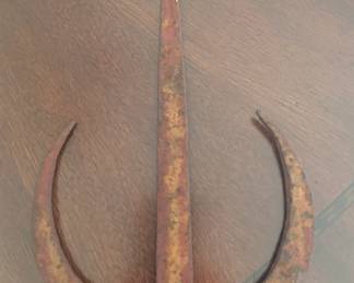 Antique Chinese Tiger Spear Head