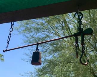 Antique Roman Balance Hanging Beam Scale