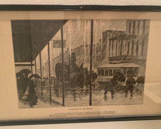1871 “A Rainstorm in New Orleans. Alfred R. Waud