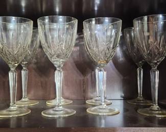 Waterford Wine Glasses - Set of 8
