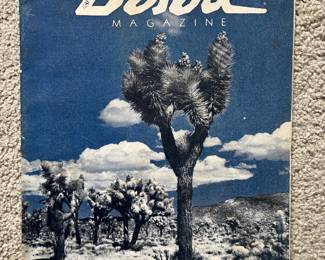 Stack of very old Desert magazines
