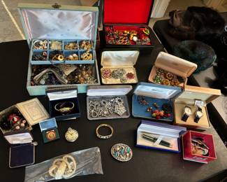 Vintage Jewelry, watches