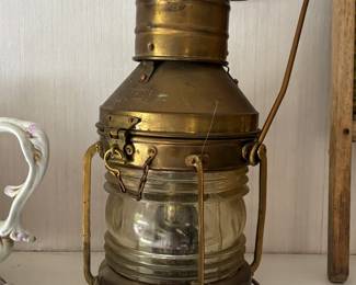 Old oil lamp