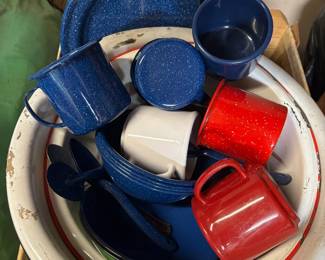 So much cool, vintage camping equipment