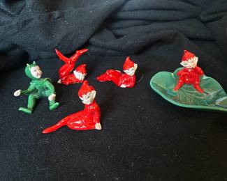 Vintage Christmas Pixies