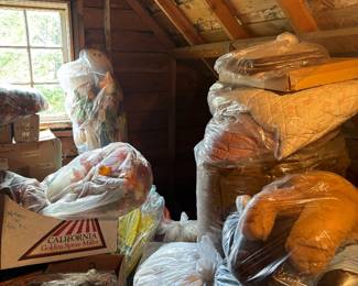 An Attic Full of Christmas Decor