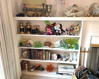 Vintage glass and ceramics