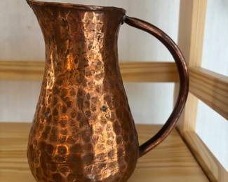 copper pitcher