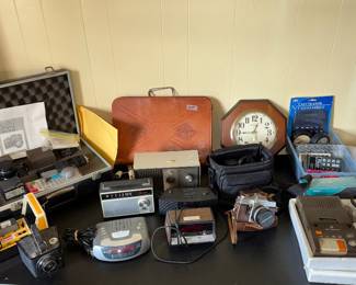 Cameras and radios