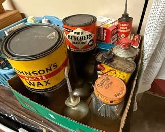 Mis vintage cans
