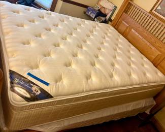 Guest room Serta Perfect Sleeper Avalon Lake Queen Mattress Set $500