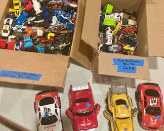 Small Matchbox cars