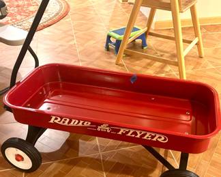 New Red Metal “Radio Flyer” Wagon (Mdl: 90) $75