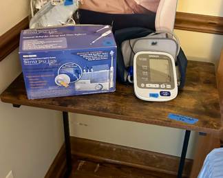 Tempur-pedic seat cushion $30; sinupulse $25, omicron blood pressure $20