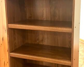 30w x 16d x 71.5”h wood shelf $50