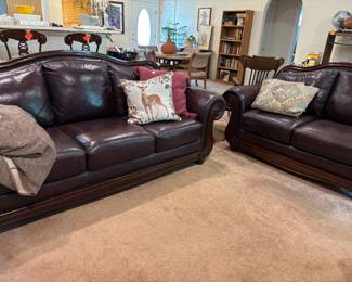 Living Room Sofa and Love Seat