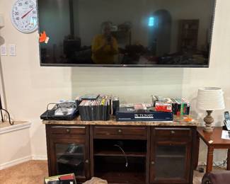 T V Stand and TV