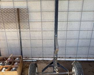 Propane cylinder and hand dolly