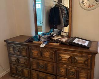 Low Dresser with Mirror