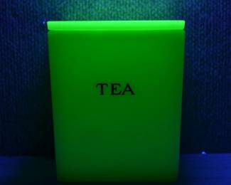 Jeannette Jadeite UV Tea Cannister