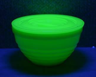 Jeannette Jadeite Beehive Grease Jar w/Lid