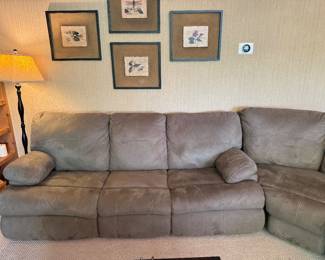 Beige Sectional $200