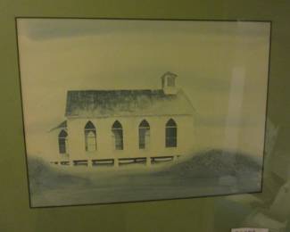 dolph smith print of Old Church