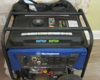 Westinghouse portable generator, dual fuel, 15Kw output, never used