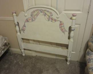 Girl's twin headboard
