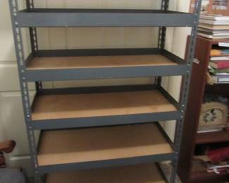 Fabulous steel shelf, great for the garage, guys!