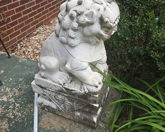 Lion sculpture