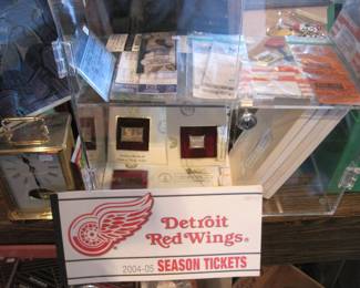 vintage sports ticket stubs