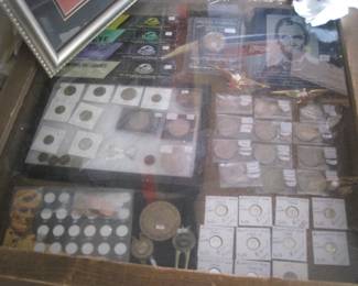 Coins....Some silver unc....