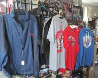 Shirts and coast...Budweiser ...Ohio State ...Nascar