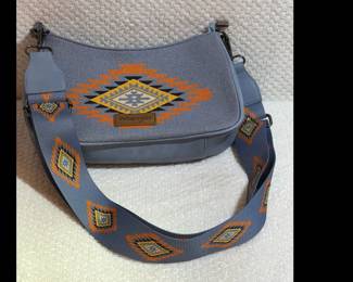Wrangler Southwestern Blue crossbody bag