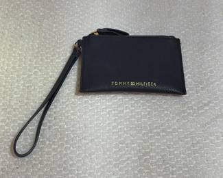 Tommy Hilfiger Navy Wristlet