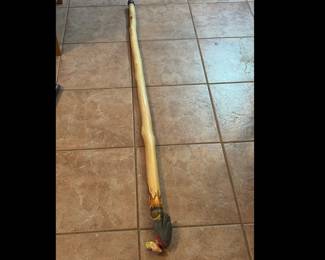 Decorative Vintage Hand Carved Condor Walking Stick