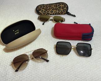3 pairs of sunglasses