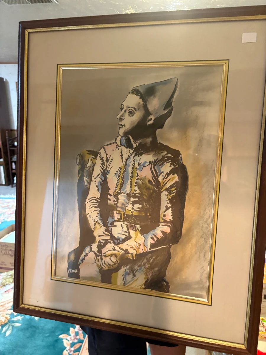 . . . a rare Picasso lithograph -- The Early Years