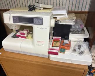 . . . Memory Craft 8000 sewing machine 