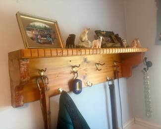 . . . great coat rack