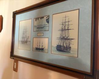 . . . signed Bounty nautical piece