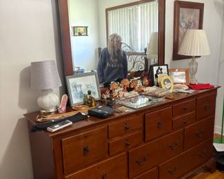 . . . mirrored dresser