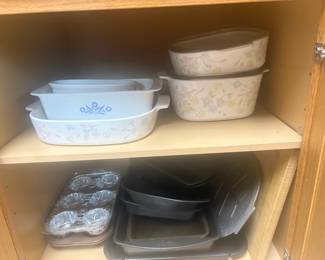 . . . more vintage Corning Ware