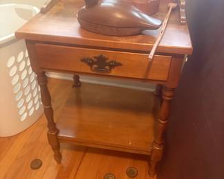 . . . maple nightstand