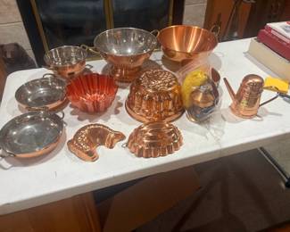 . . . copper ware