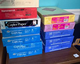 . . . office supplies