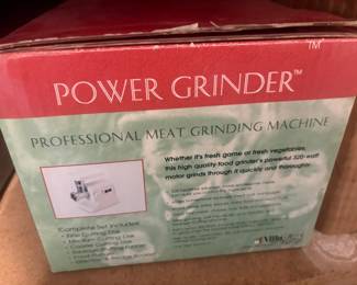 . . . power grinder
