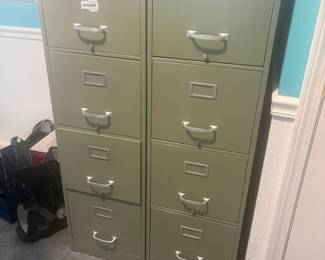 . . . file cabinets