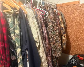 . . . hunting outer wear